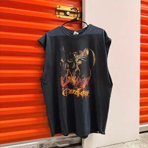 Gildan Ozzfest 2001 Tour Sleeveless T-Shirt Black Size 2XL